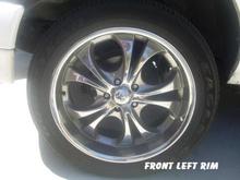 20" Chrome Rims (spacers used)