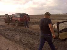 About to pull out a friends Jeep