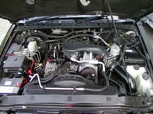 8 RHD Engine Bay with cold air intake