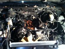 Changing the intake gasket