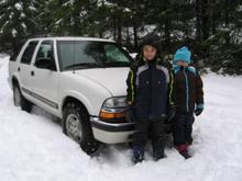 A little fun in the snow with the kids.