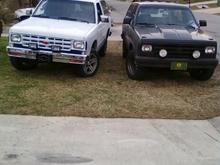 Mine and my friends blazers