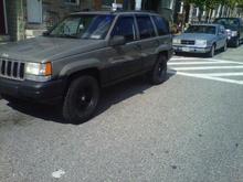 With the freshly painted wrangler wheels and 
31's