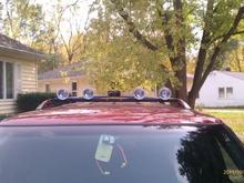 mounted light bar