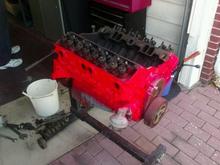 after paint (chevy orange)