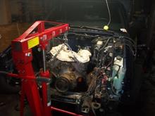 One of the many trial fittings...