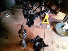 RH Axle &amp; Spinde install 11 9 12