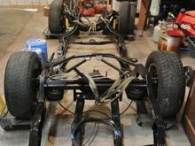 Freshly painted frame &amp; etc. (por15)