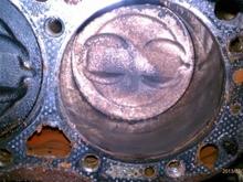 cylinder wall at #2!