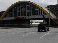 At the world's largest Mickey D's on the Oklahoma Turnpike - they've about torn this down for a remodel. CLOSED as of June 29, 2013.