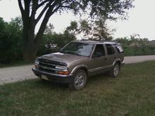 blazer at lake