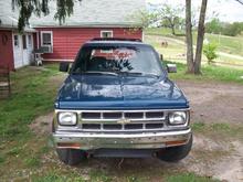 the front of my truck