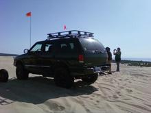 Top of the big hill looking south