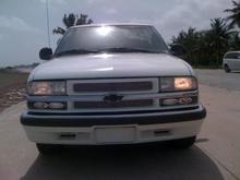 New park light assebmley new front grille insert and tinted brake lights and chevy emblems.