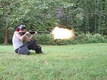 My Competition Mosin Nagant, Firing a 7.62x52R Incendiary Round!