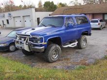 custom thick side bars, all nicely bent like exhaust pipe.