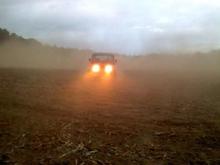 Jeep's dust storm