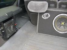 sub and amp install