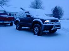 A little snow