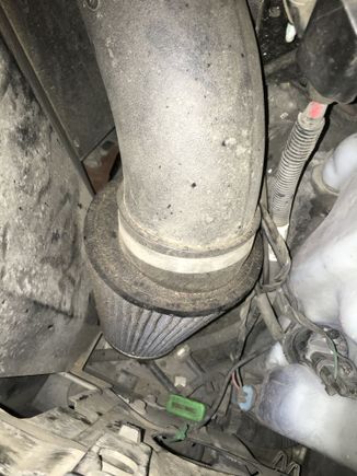 I got K&N recharged to clean my air filter 