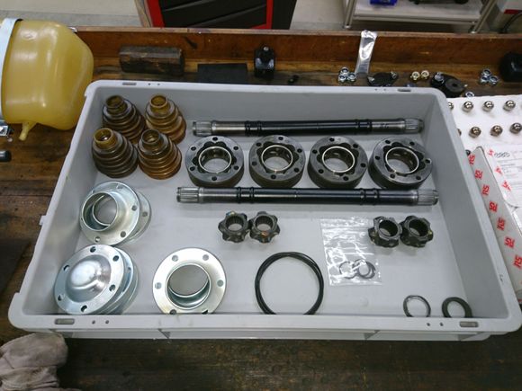 I.E. Halfshafts were looking great until i found out that the splines were not working on 3 out of 4.