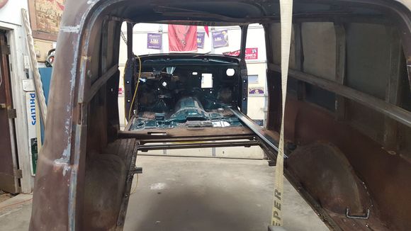 removed all the rust and rot