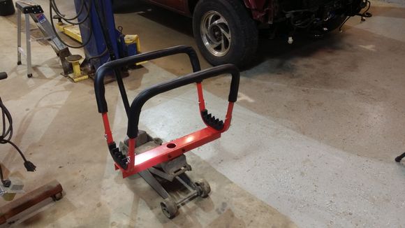 So easy to take doors off with this handy support