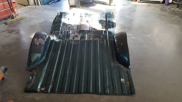 Rear floor pan of s15 4dr. 