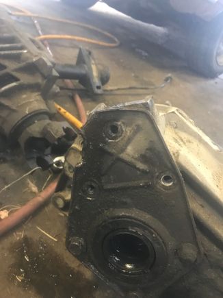 Where my tie rod was hitting when I didn’t trim properly