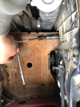 Pulling the battery try. May end up at the powder coat place