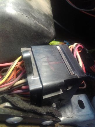 Right behind Glovebox