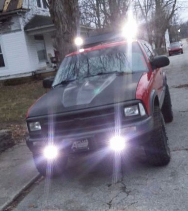 finally got all the lights on so far and hooked up