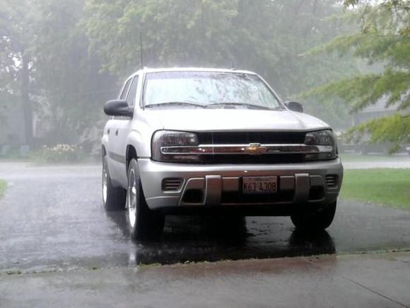 TB in the rain