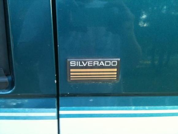 Silverado Decal