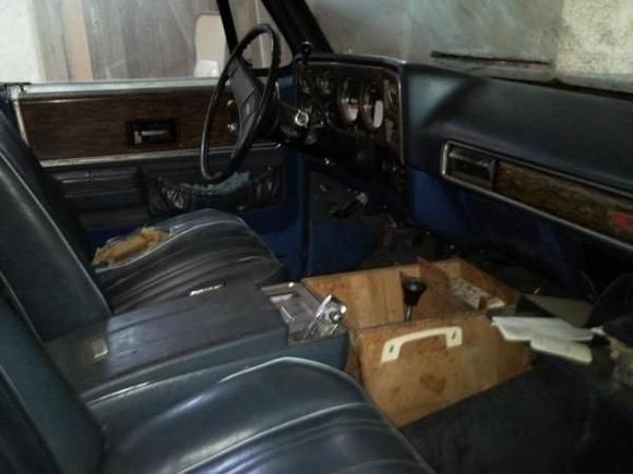original out of storage interior