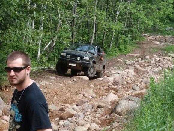 Playing on the rocks