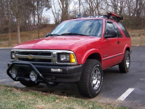 Blazer with new predator wheels