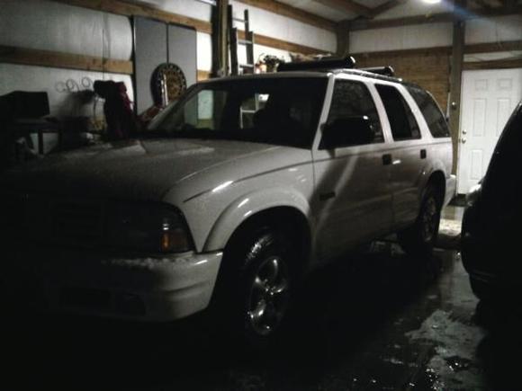 Winter with Ski rack