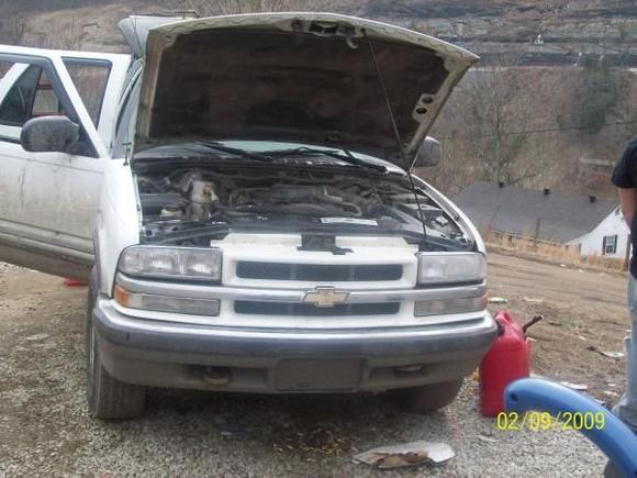 When it was being worked on...Went through 4 fuel pumps lol