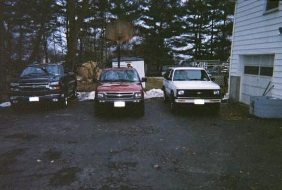 3 of the 4 chevys