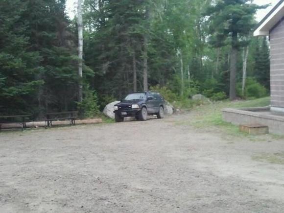 parked at my cabin, figured it looked mean so i snaped a pic