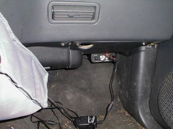 Aux 12v power &amp; USB power.