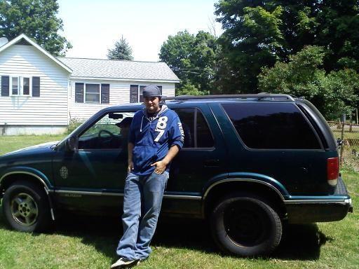 Me next to my first blazer.