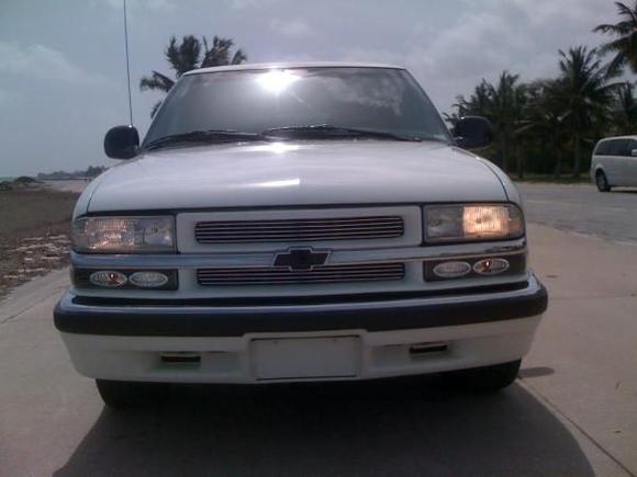 New park light assebmley new front grille insert and tinted brake lights and chevy emblems.