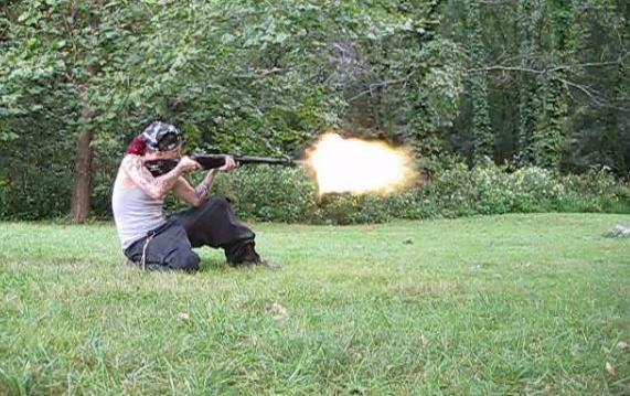My Competition Mosin Nagant, Firing a 7.62x52R Incendiary Round!