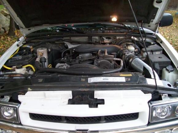 Air charged filter.