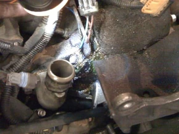 Blown intake gasket