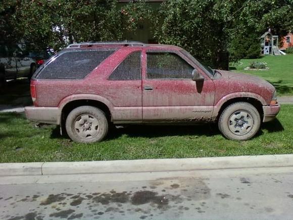 time to clean her