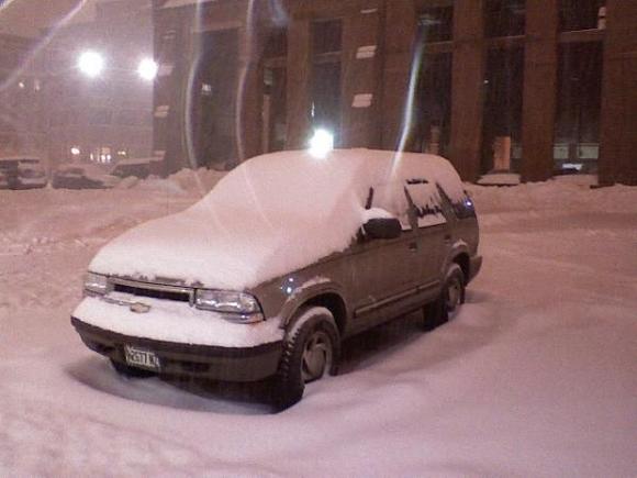 Just a dusting.