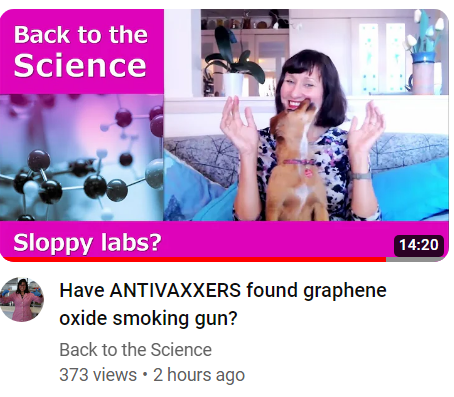 Graphene is a very hard material made from an arrangement of pure carbon. It would be very worrying if it was getting into covid vaccines during manufacture...as some anti vaxxers have claimed.